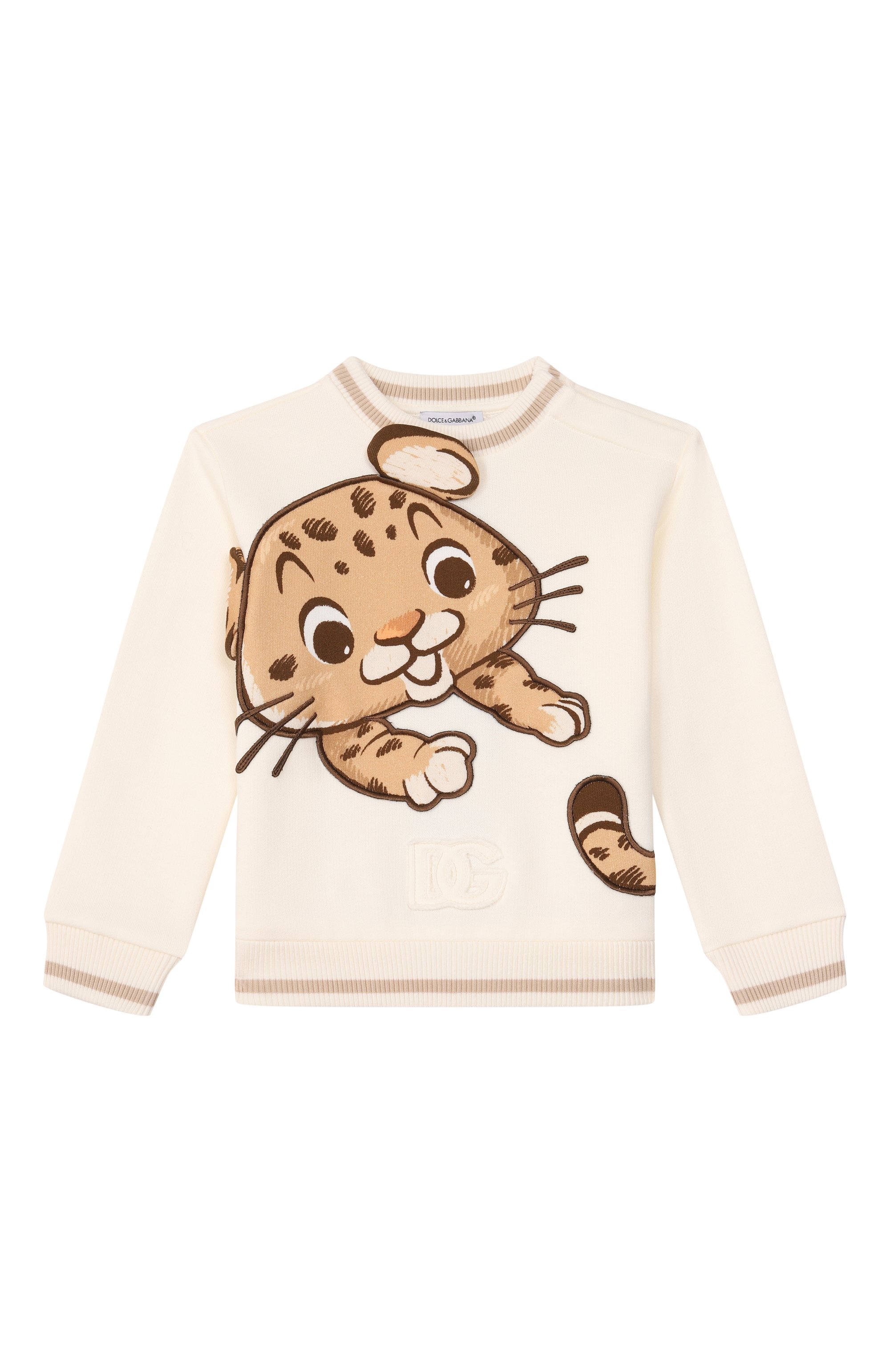 Хлопковый свитшот DOLCE & GABBANA, арт. L1JWD0/G7PJM, фото 1