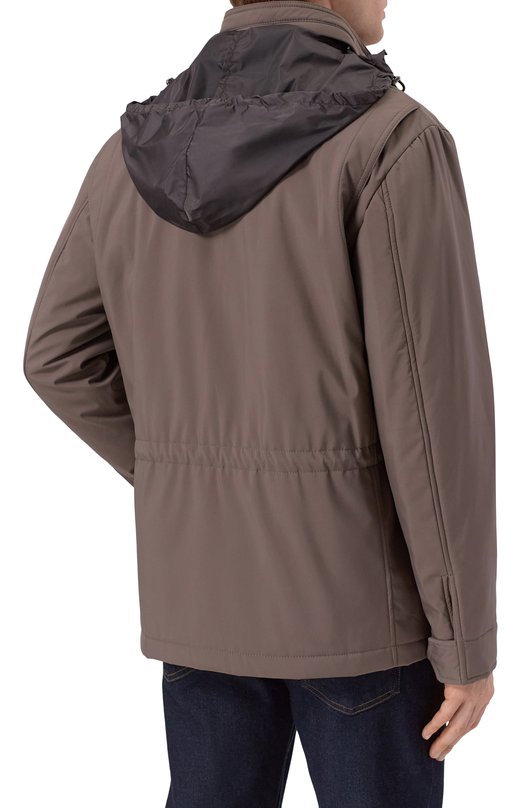 Утепленная куртка Andrea Campagna M0D^^HERMAN/VIN Коричневый  M0D^^HERMAN/VIN Фото 6