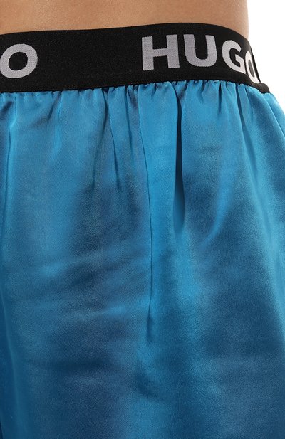Шорты HUGO голубого цвета по цене 13100 руб., арт. 50488572, фото 5 Шорты HUGO, арт. 50488572, фото 5