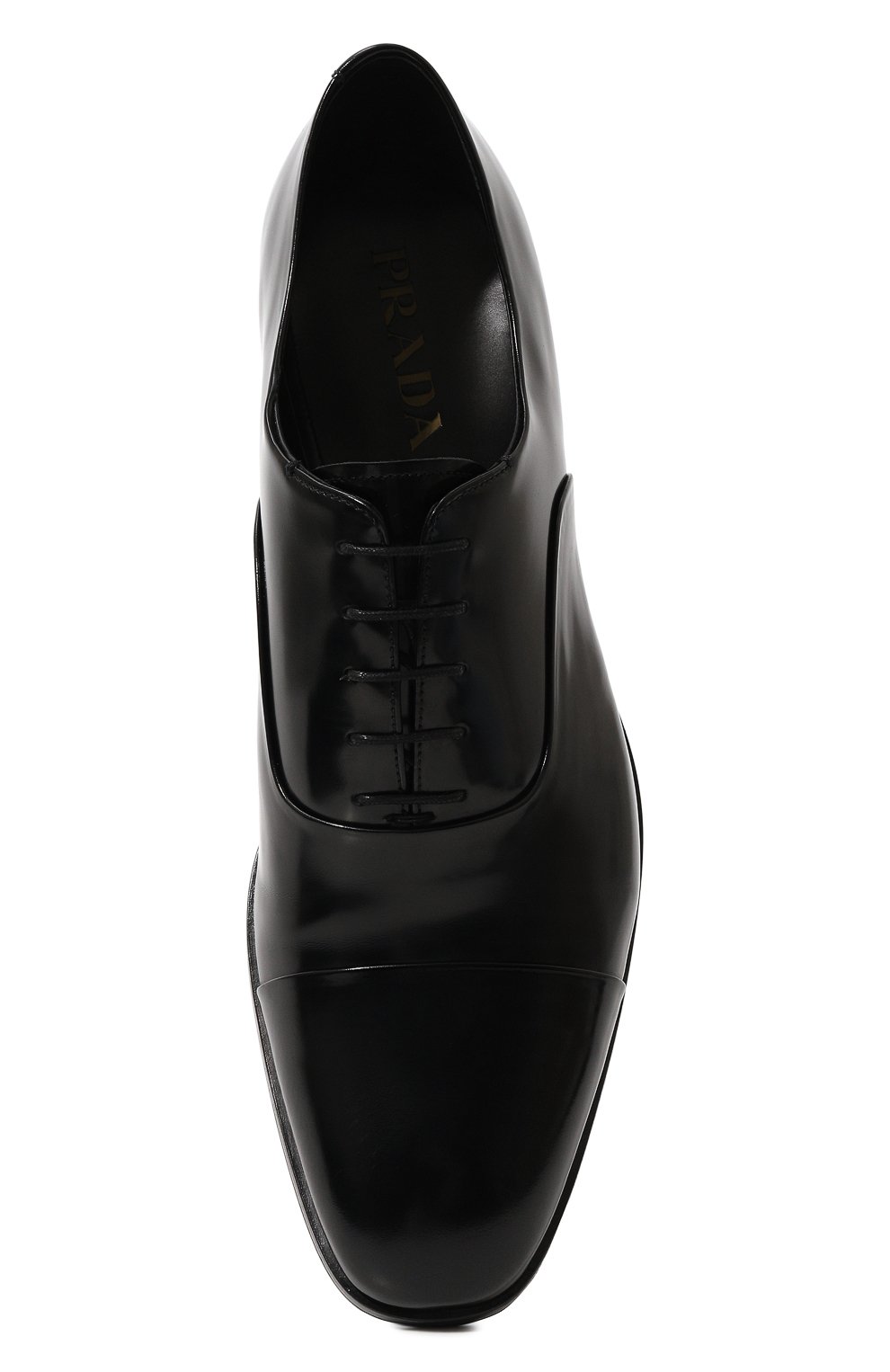 Кожаные оксфорды PRADA, арт. 2EB177-P39-F0002, фото 6