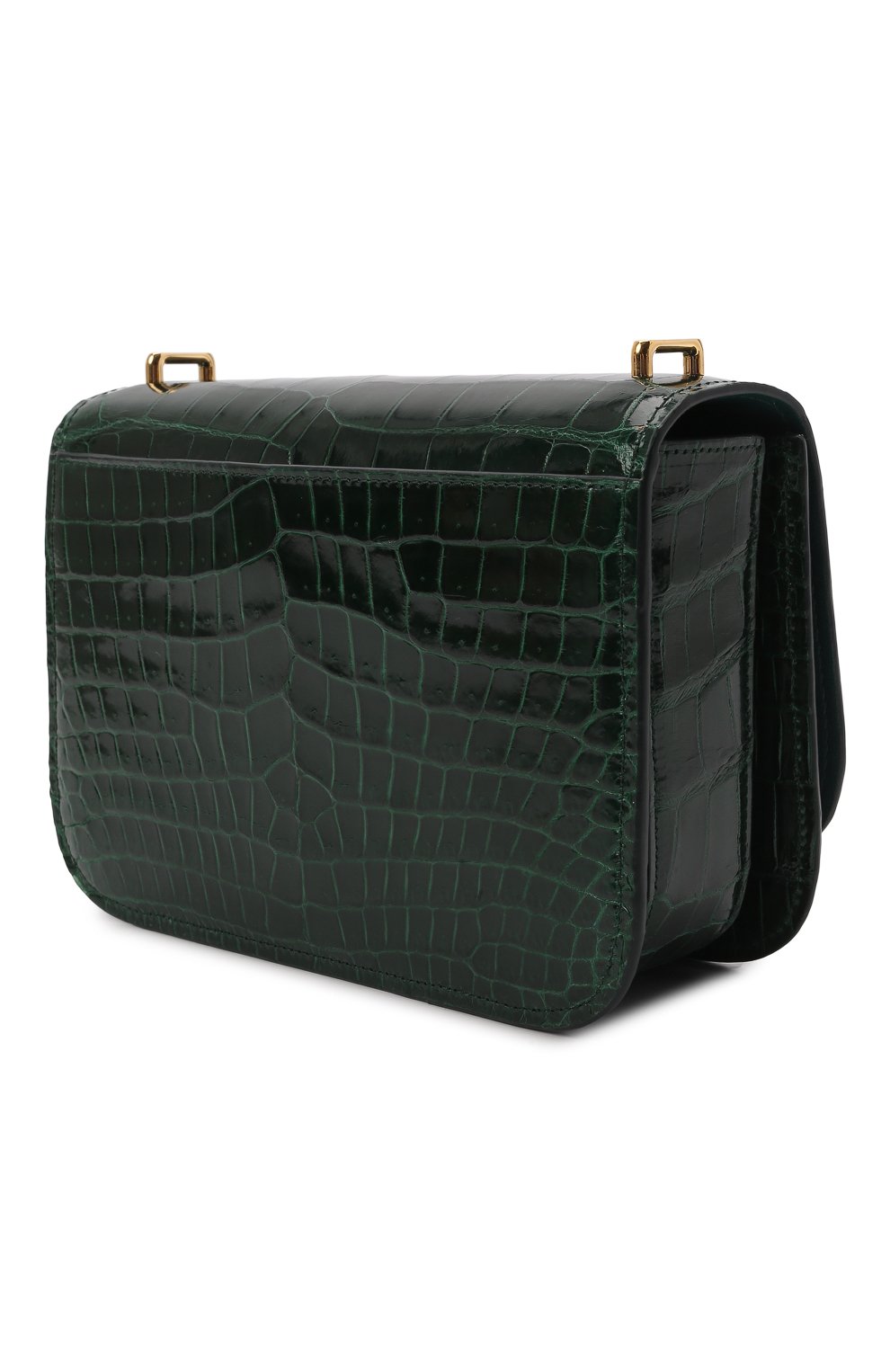 Сумка goya из кожи крокодила LOEWE темно-зеленого цвета по цене 2090000 руб., арт. A896N09X03/CP0R, фото 3 Сумка goya из кожи крокодила LOEWE, арт. A896N09X03/CP0R, фото 3