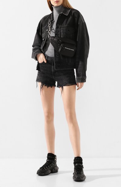 Кожаные ботинки diamond JIMMY CHOO, арт. DIAM0ND HIKE/F/0DC, фото 2