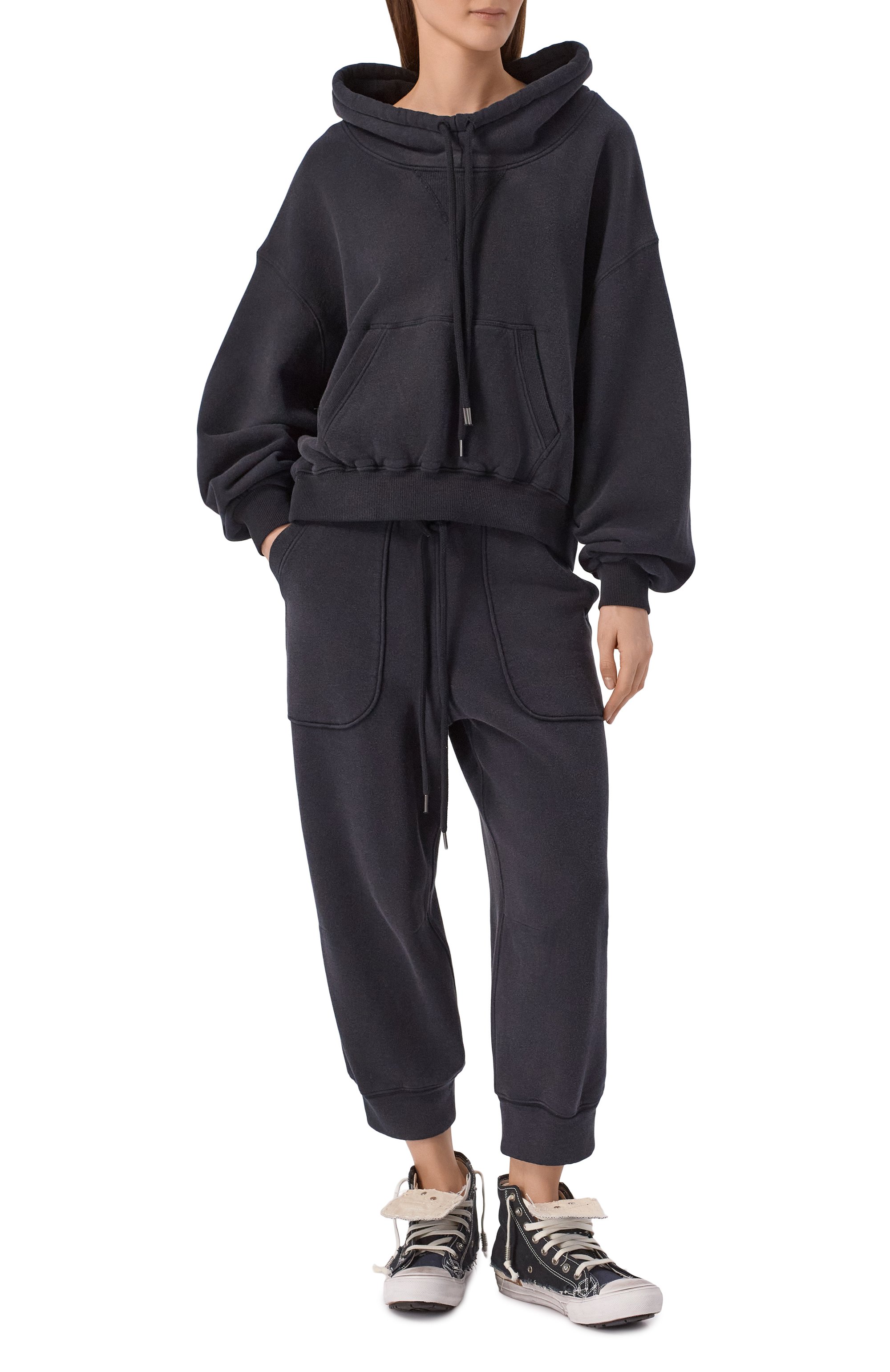 Хлопковое худи R13, арт. R13WK255-K001A, фото 2