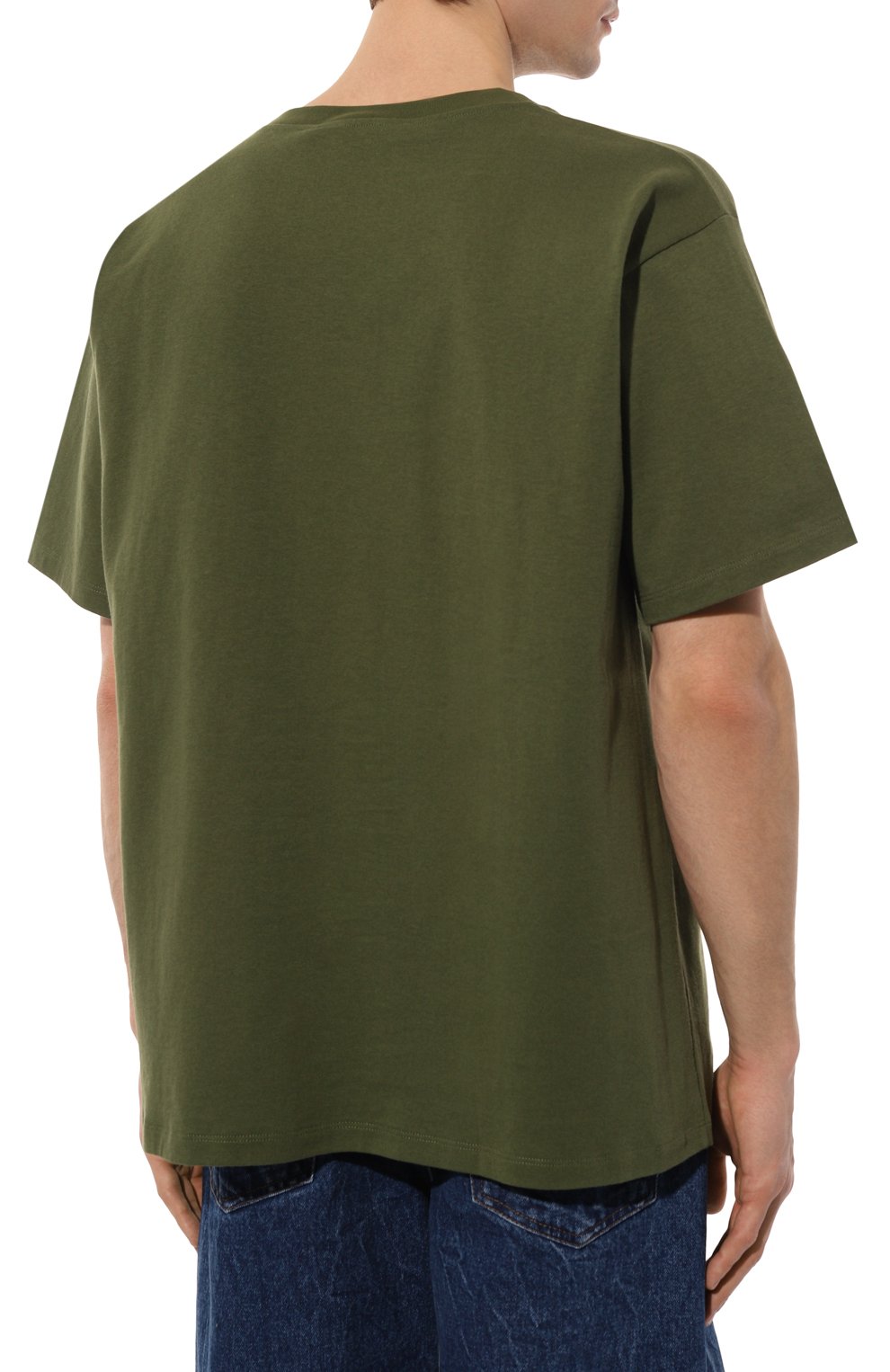 Хлопковая футболка the north face x gucci GUCCI, арт. 616036 XJDRD, фото 4