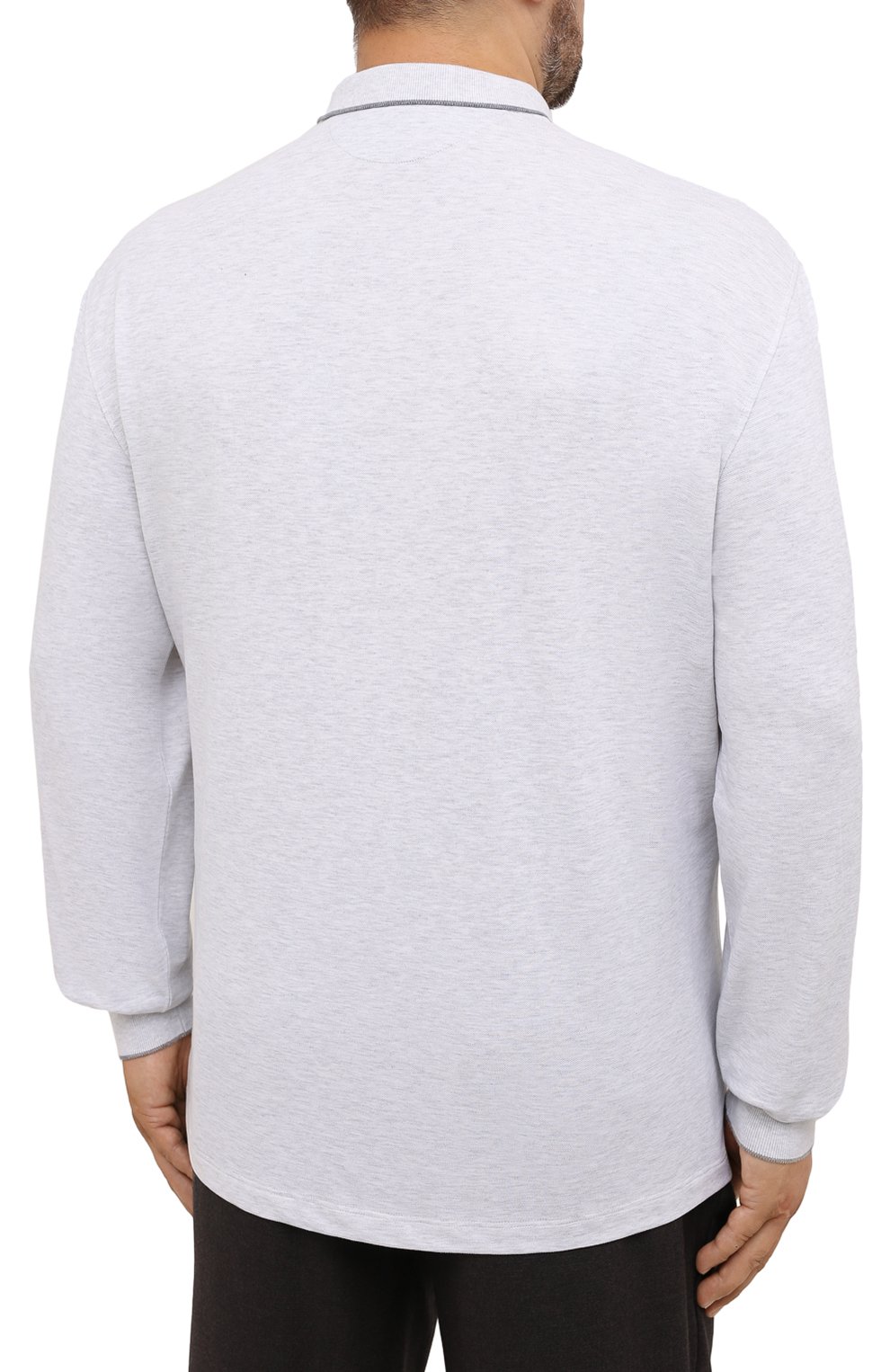 Хлопковое поло BRUNELLO CUCINELLI, арт. M0T739769W, фото 4