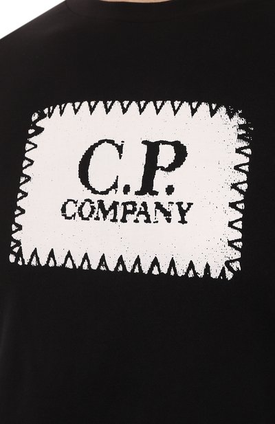 Хлопковый лонгслив C.P. COMPANY, арт. 14CMTS043A-005100W, фото 5