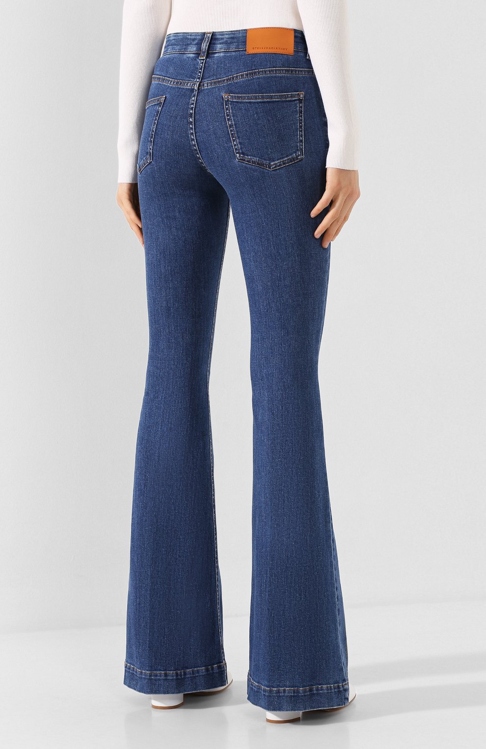 Расклешенные джинсы STELLA MCCARTNEY, арт. 372775/SNH32, фото 4