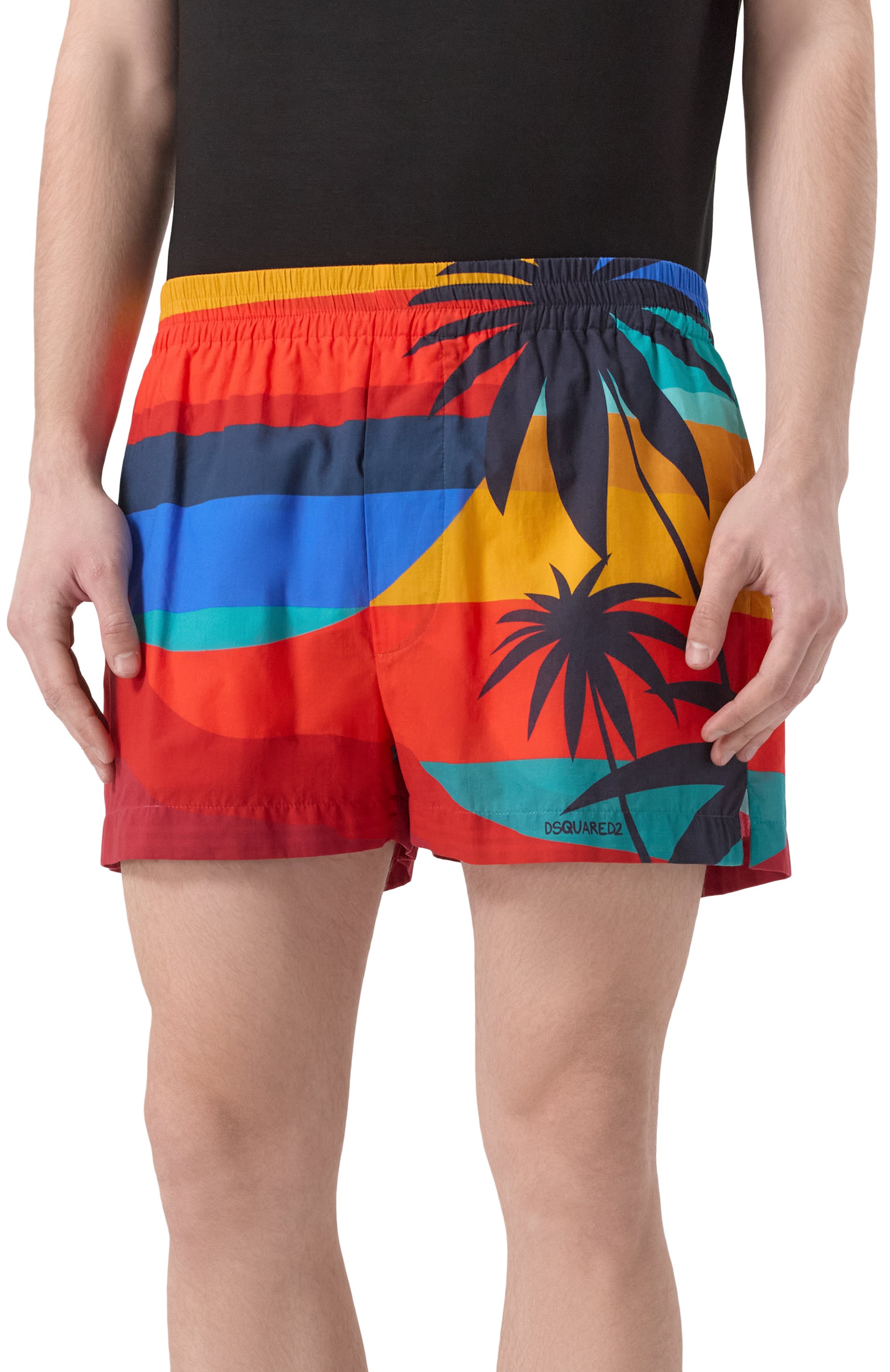 Хлопковые шорты DSQUARED2, арт. S78MU0058/D35279, фото 3