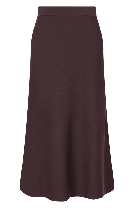 Юбка из вискозы P.A.R.O.S.H. D560611/R0MA26 Коричневый D560611/R0MA26