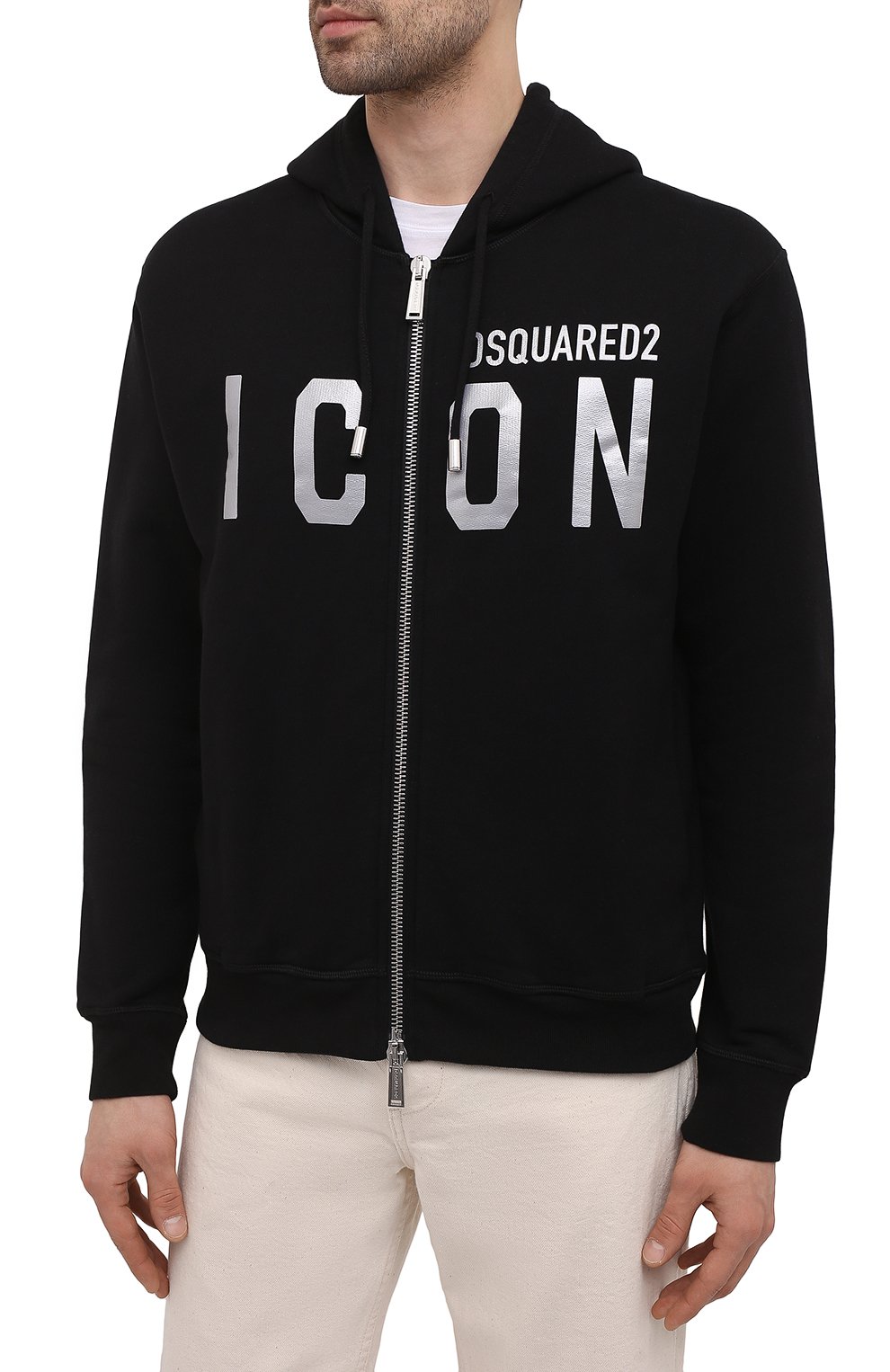 Хлопковая толстовка DSQUARED2, арт. S79HG0003/S25042, фото 3