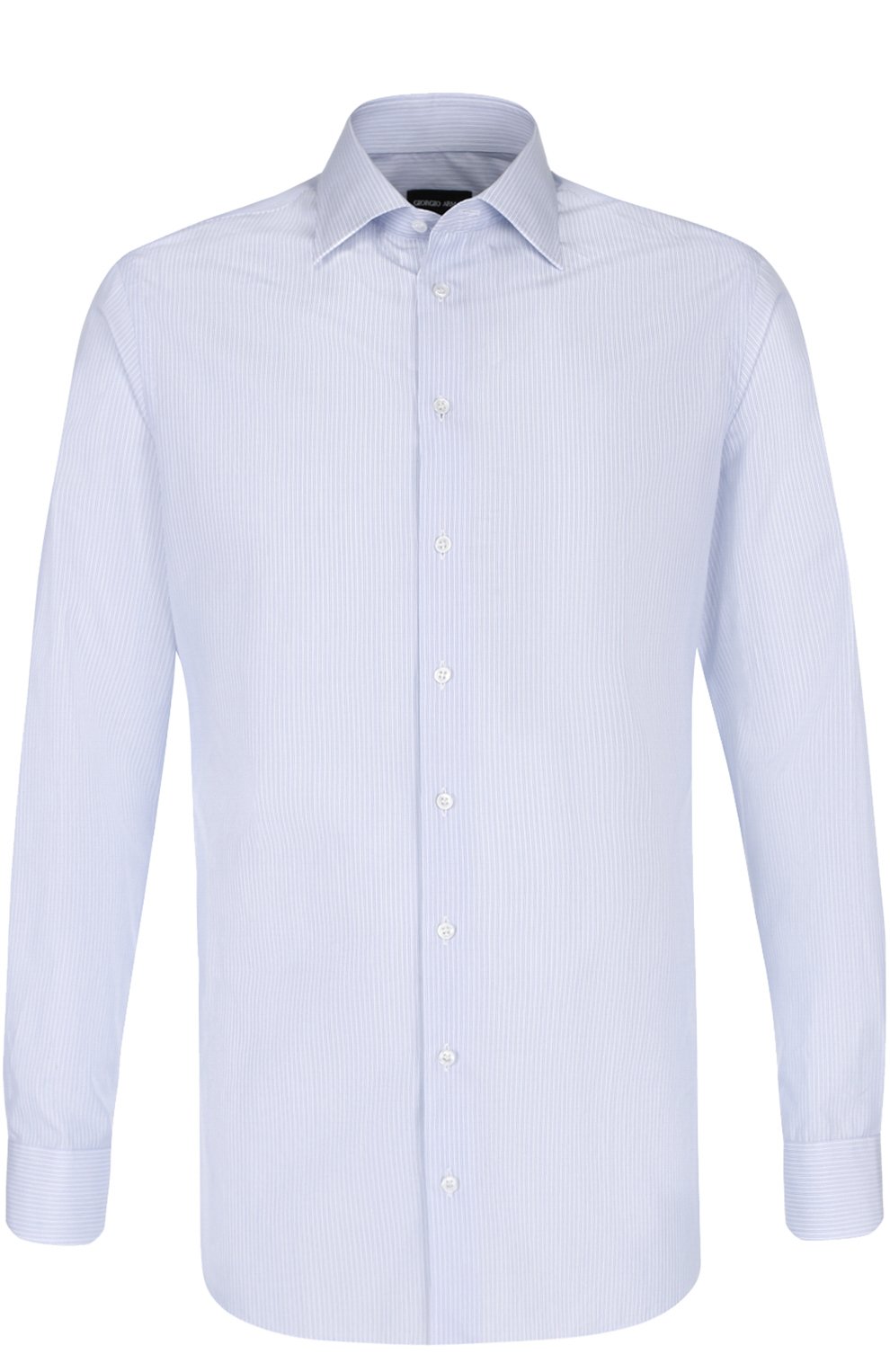 Хлопковая сорочка с воротником кент GIORGIO ARMANI, арт. ZSCMRT/ZS75C, фото 1