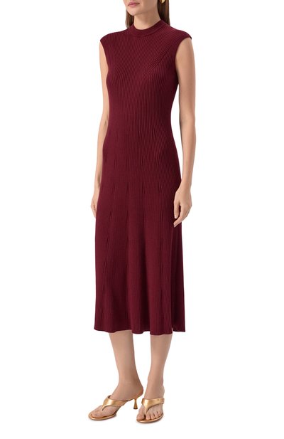 Платье из кашемира и шелка SASUPHI, арт. W25543/JA, фото 3