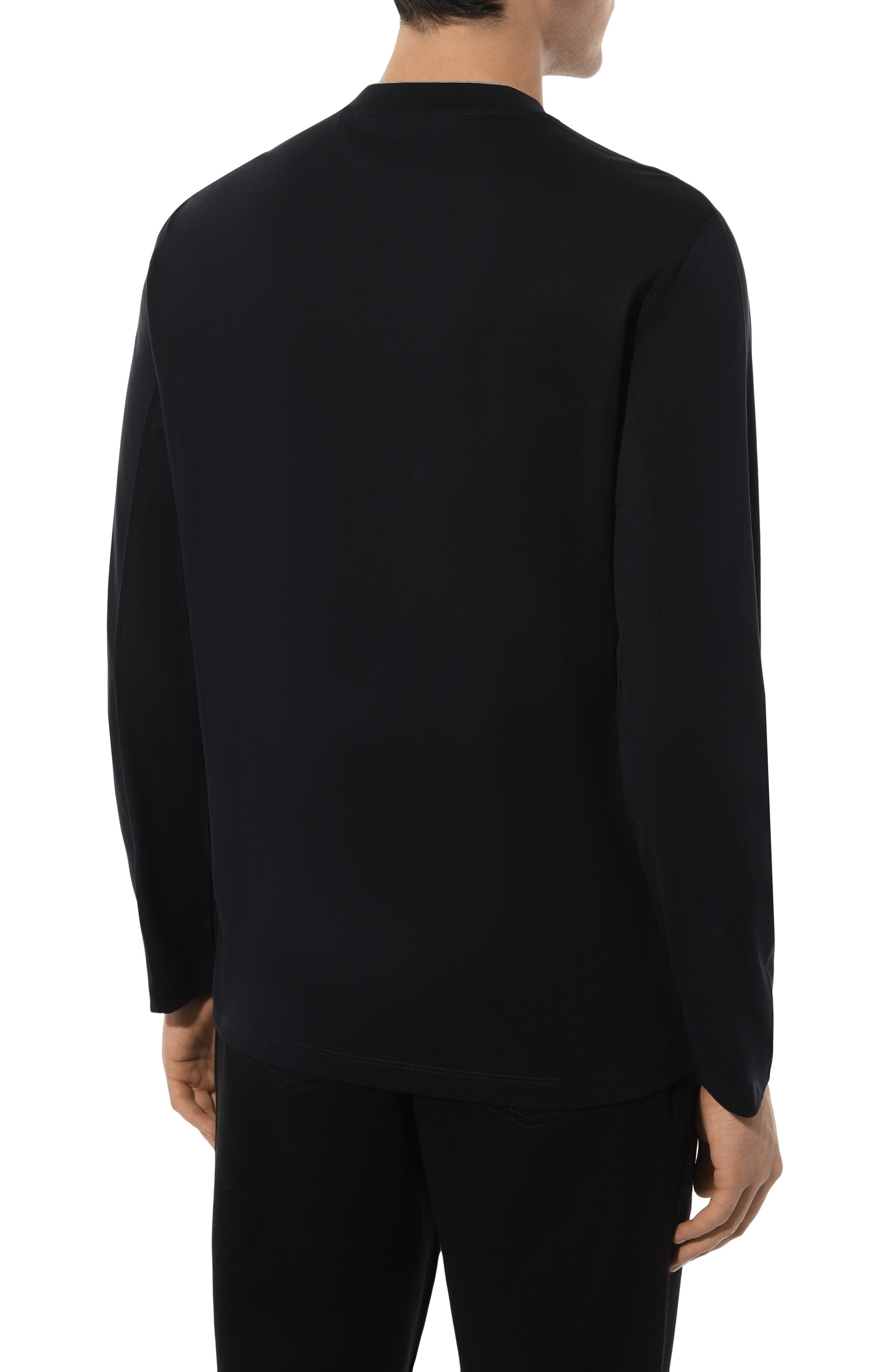 Хлопковый лонгслив BRUNELLO CUCINELLI, арт. M0B137433, фото 4