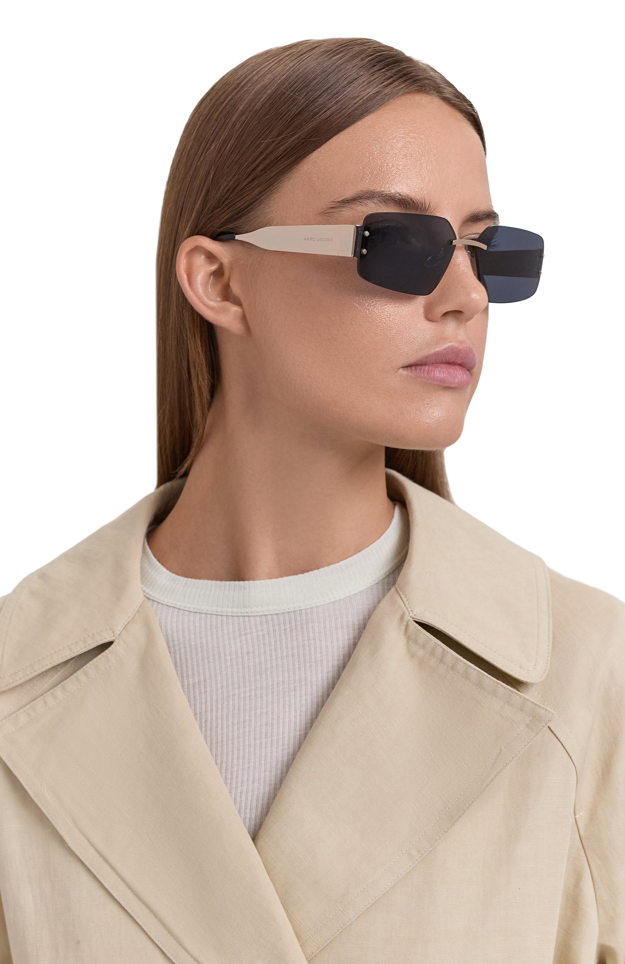 Солнцезащитные очки MARC JACOBS (THE) черного цвета по цене 29200 руб., арт. MARC 875 RHL, фото 2 Солнцезащитные очки MARC JACOBS (THE), арт. MARC 875 RHL, фото 2