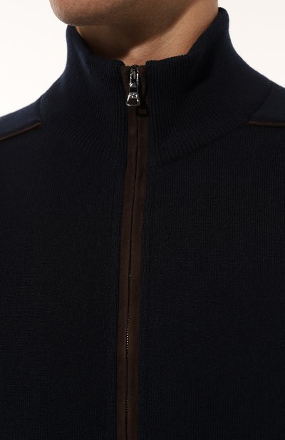 Кардиган из шерсти и вискозы PAUL&SHARK, арт. 13311204, фото 5