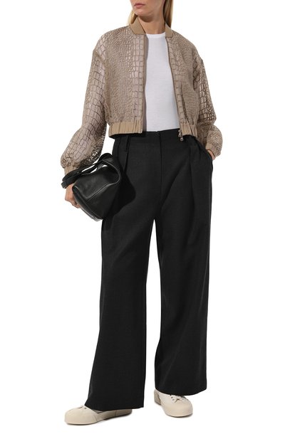 Шелковый бомбер BRUNELLO CUCINELLI, арт. MF940SX916, фото 2