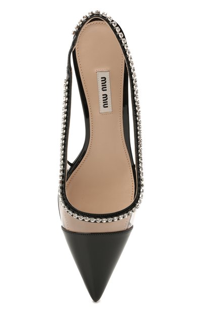 Кожаные туфли MIU MIU, арт. 5I362D/3R04, фото 5