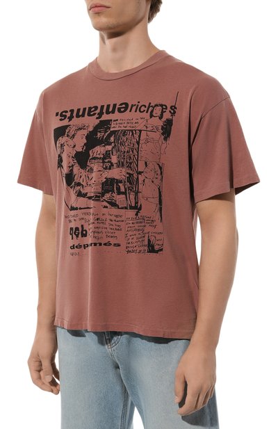 Хлопковая футболка ENFANTS RICHES DEPRIMES, арт. 010-750, фото 3