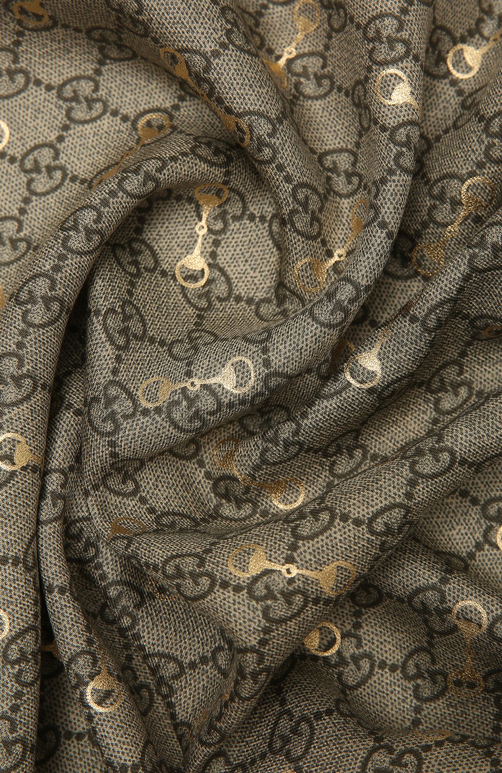 Шаль GUCCI зеленого цвета по цене 64800 руб., арт. 662577/3GA40, фото 2 Шаль GUCCI, арт. 662577/3GA40, фото 2