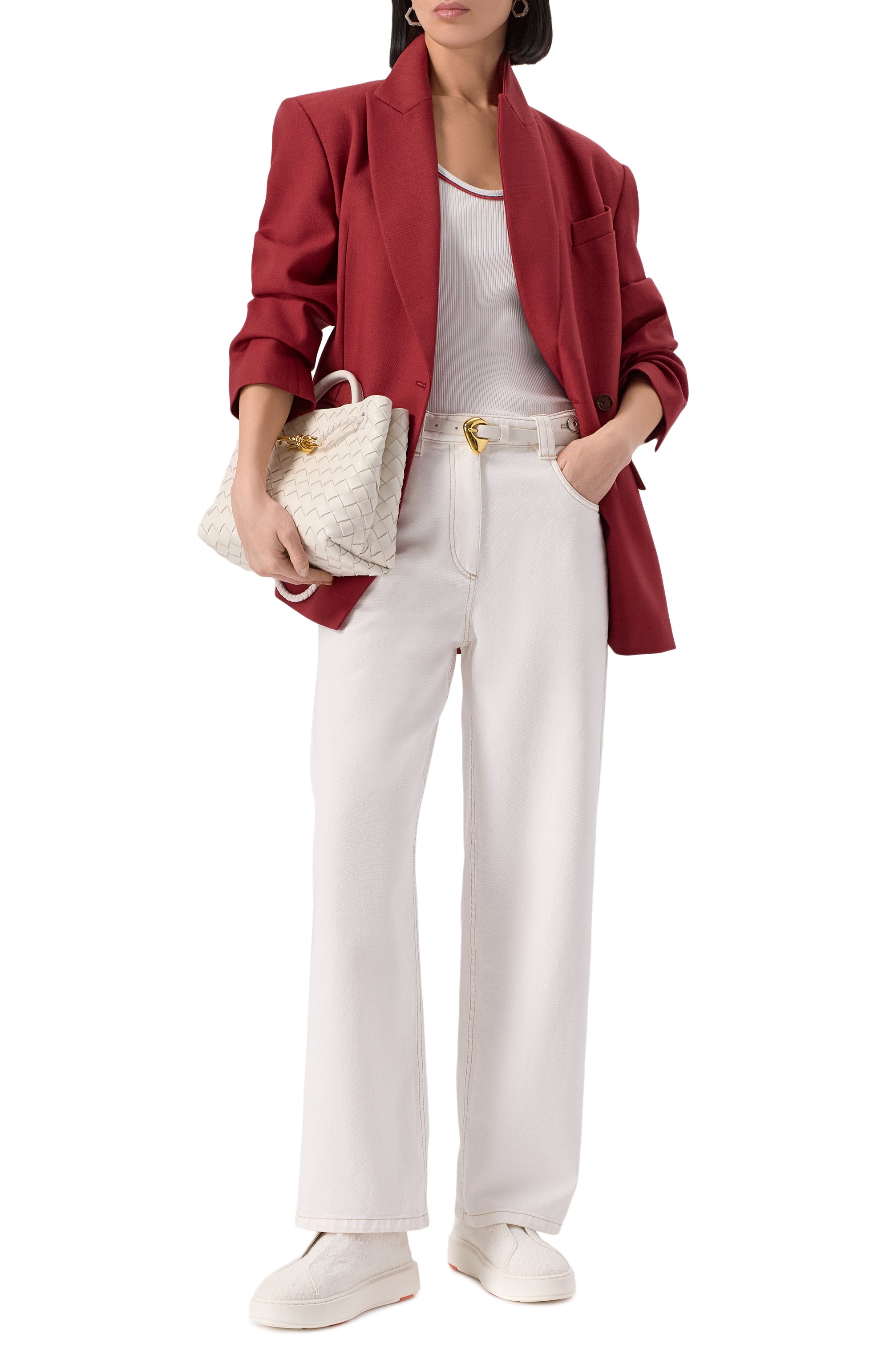 Хлопковая майка BRUNELLO CUCINELLI, арт. MG902FP320, фото 2