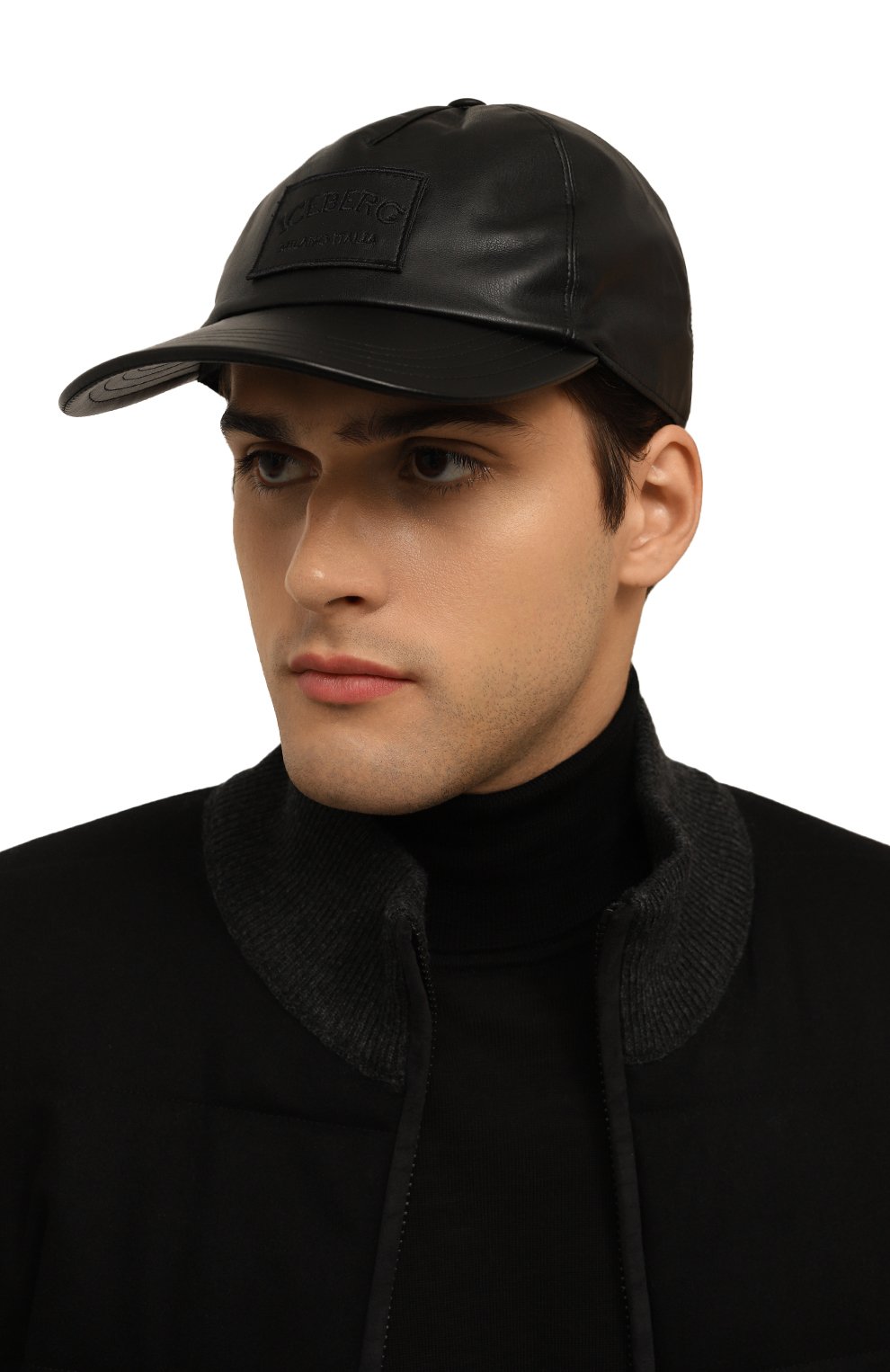 Бейсболка из экокожи ICEBERG, арт. 7102/6949, фото 2