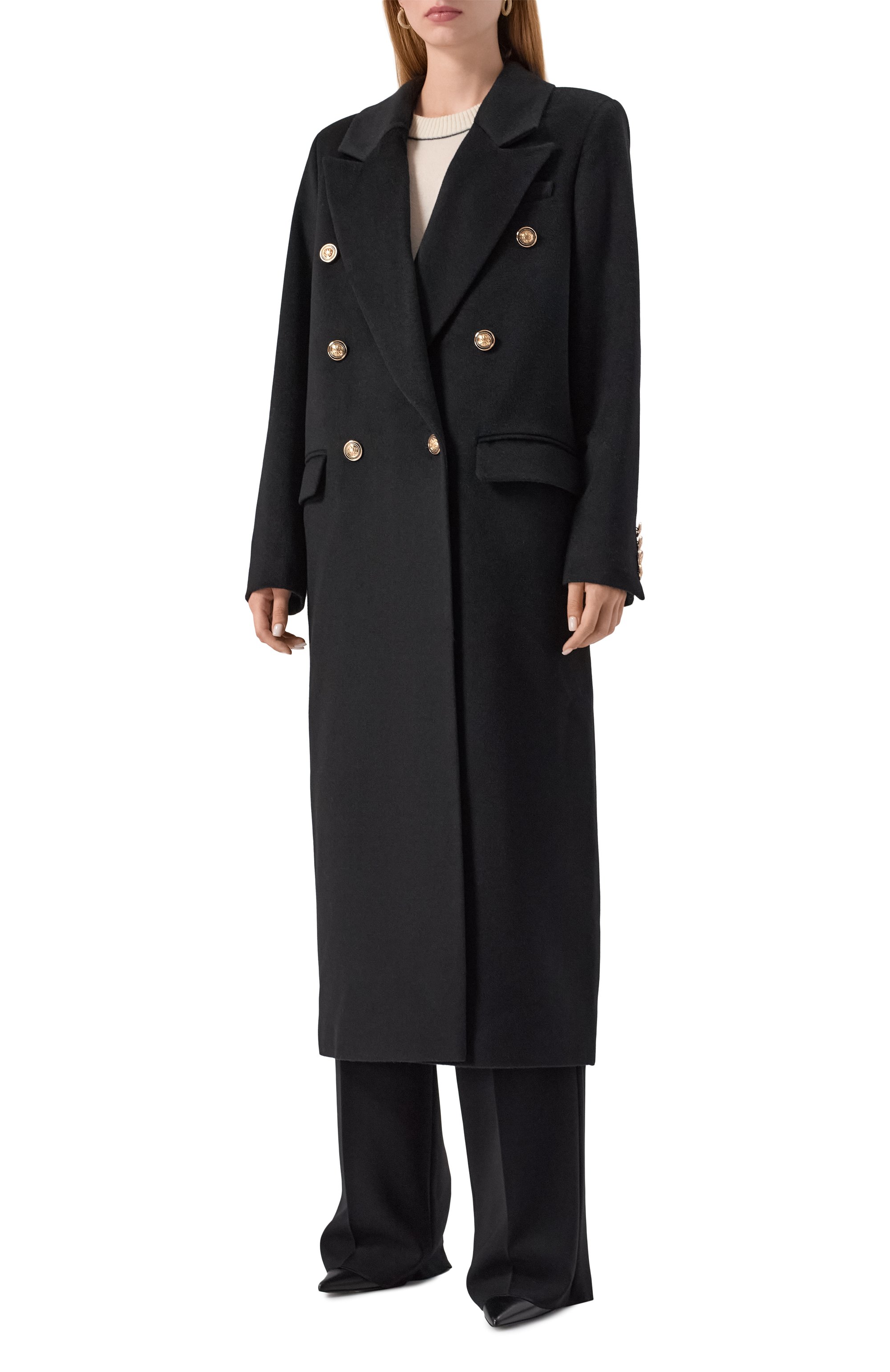 Пальто из шерсти и кашемира SEVEN LAB, ар�т. 325-S-W-00-90-089, фото 3