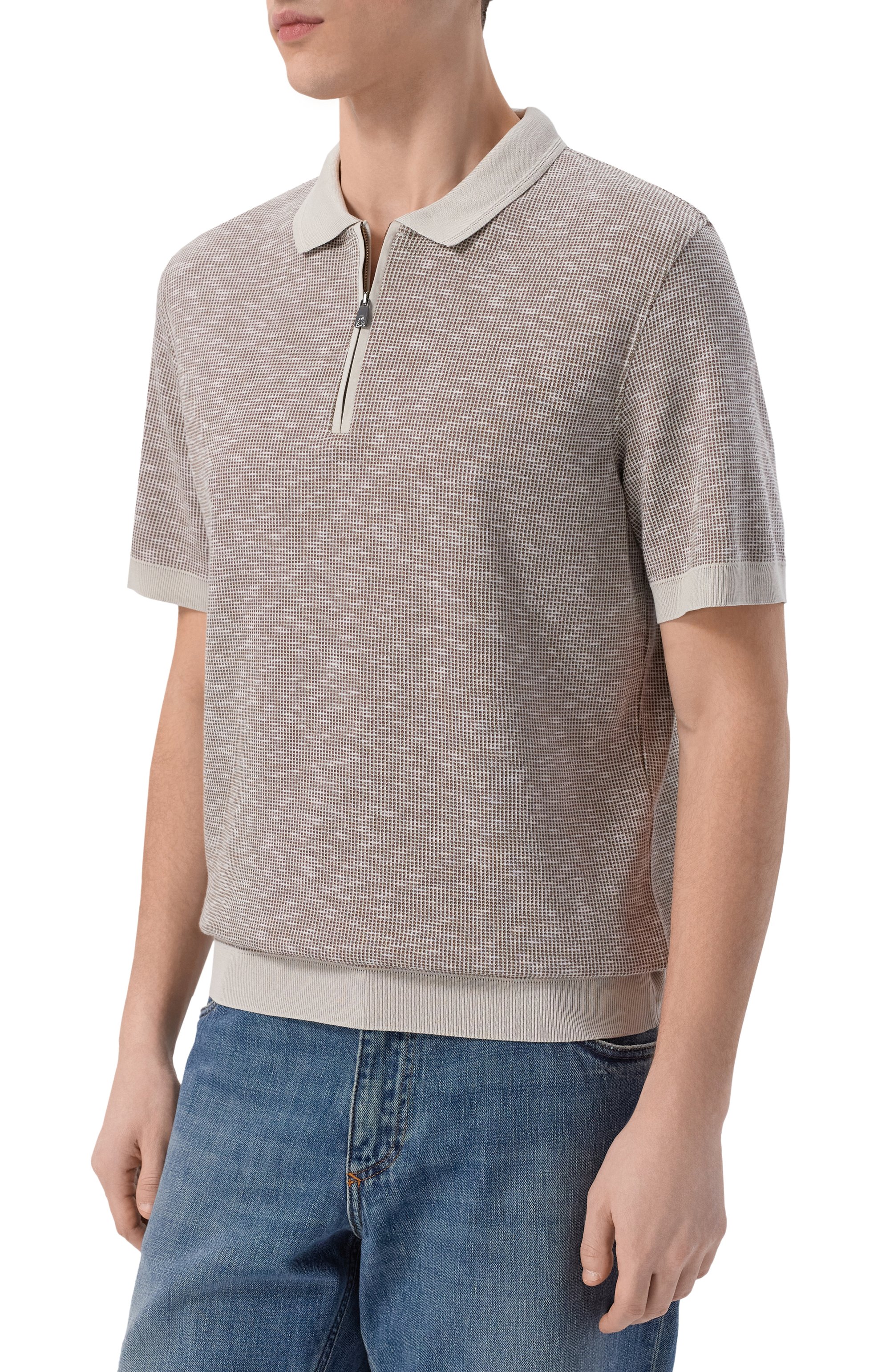 Хлопковое поло CORNELIANI, арт. 27G512/2725033, фото 3