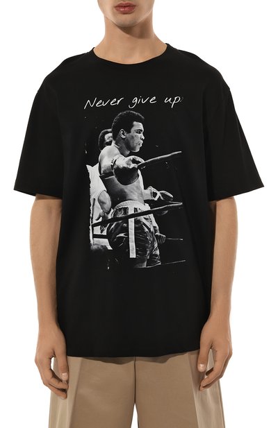 Хлопковая футболка BISIBIGLIO, арт. ALI NEVER RING, фото 3