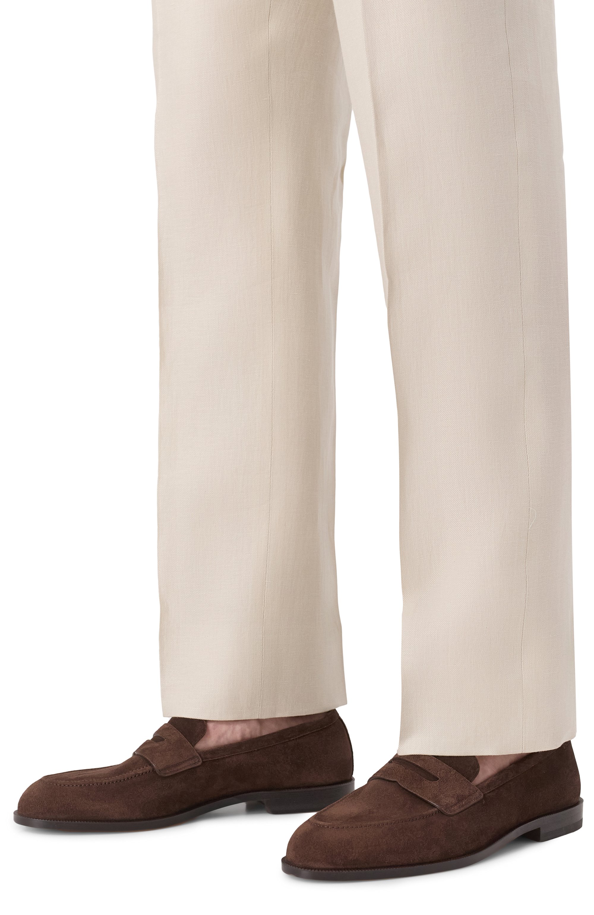 Замшевые пенни-лоферы BALLY, арт. MSF0H7/SU036, фото 3