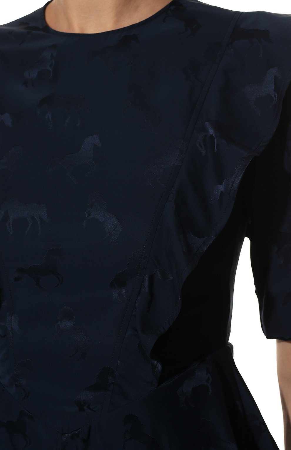 Блузка из смеси шелка и вискозы STELLA MCCARTNEY, арт. 599865/SNA57, фото 5