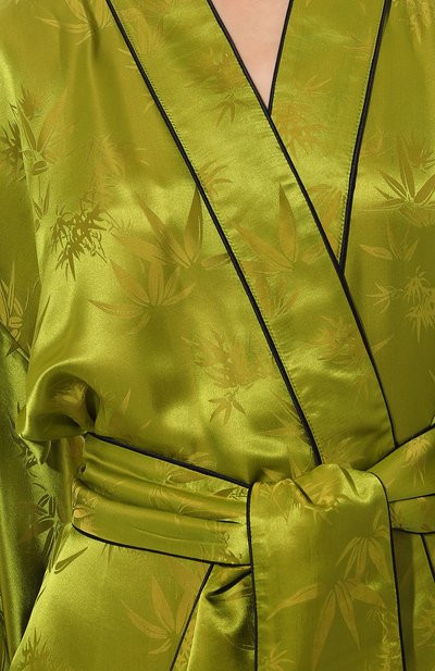 Платье-кимоно из вискозы и шелка KLEED LOUNGEWEAR, арт. BAMB00 KIM0N0, фото 5