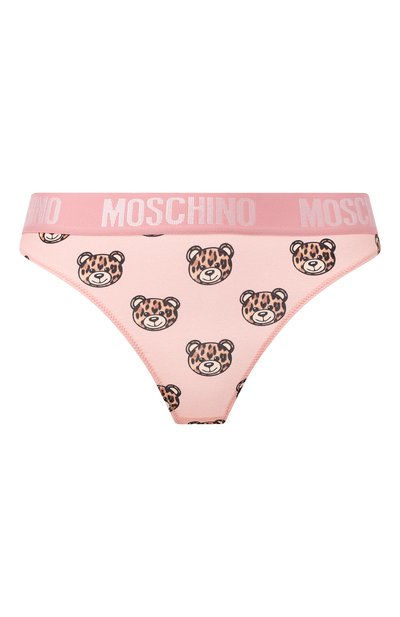 Женские хлопковые трусы-стринги MOSCHINO, арт. A4710/9015