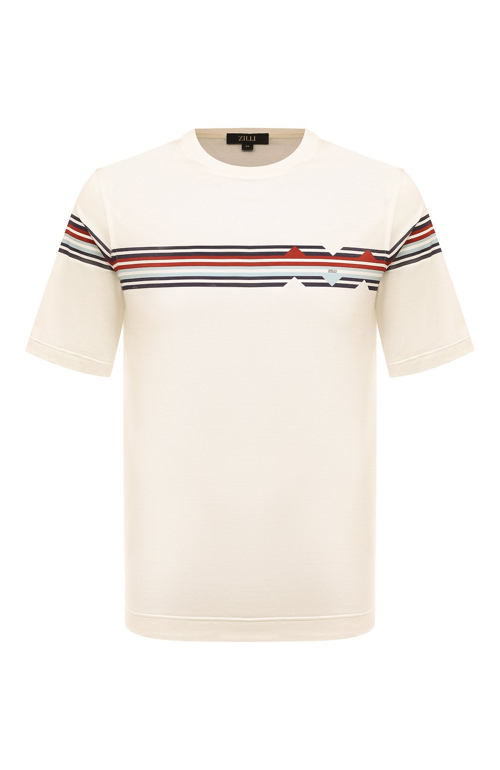 Хлопковая футболка ZILLI, арт. TSR02AM0110VZLF59, фото 1