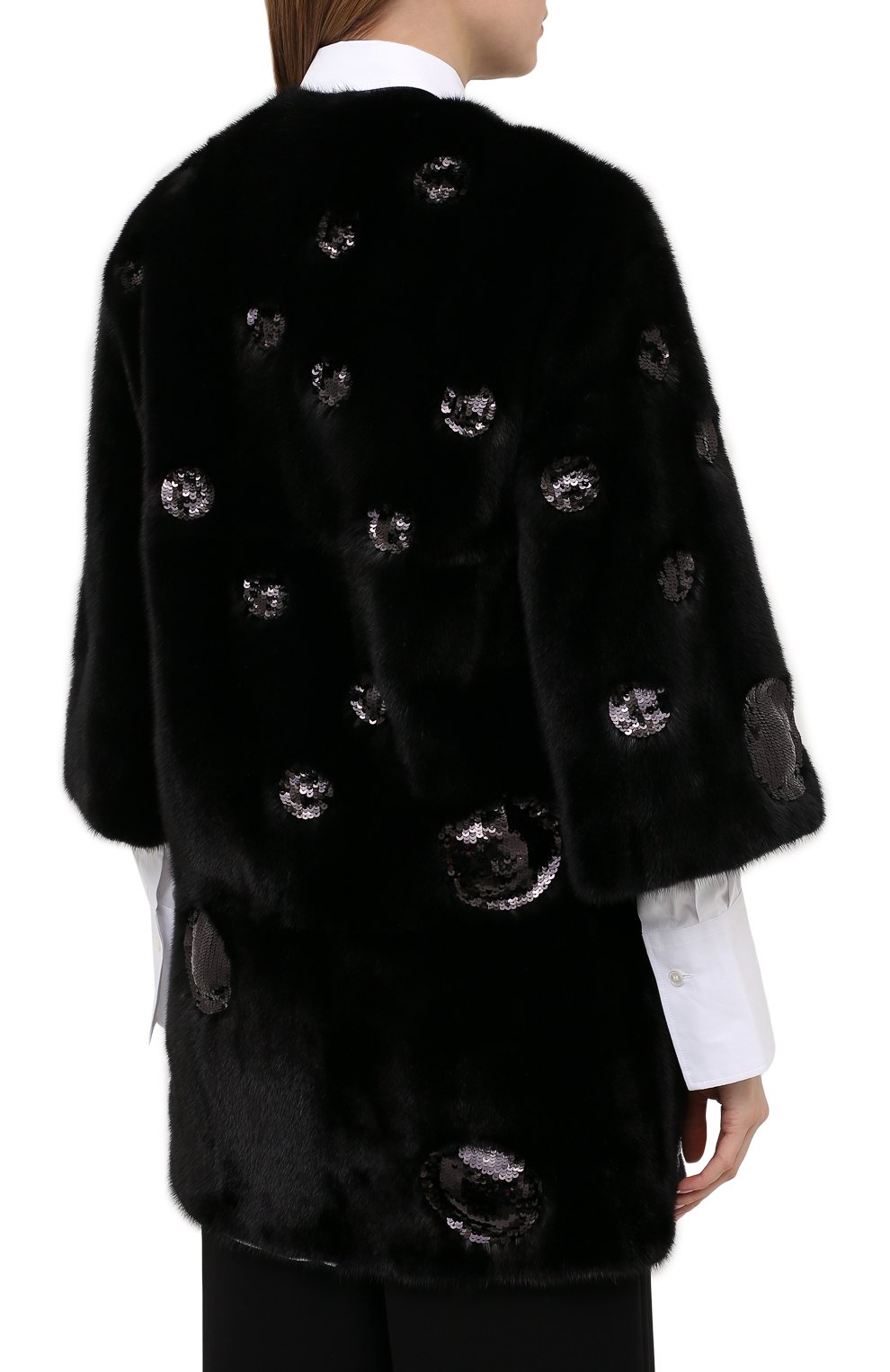 Шуба из меха норки VALENTINO, арт. VF3FAM601BF, фото 4