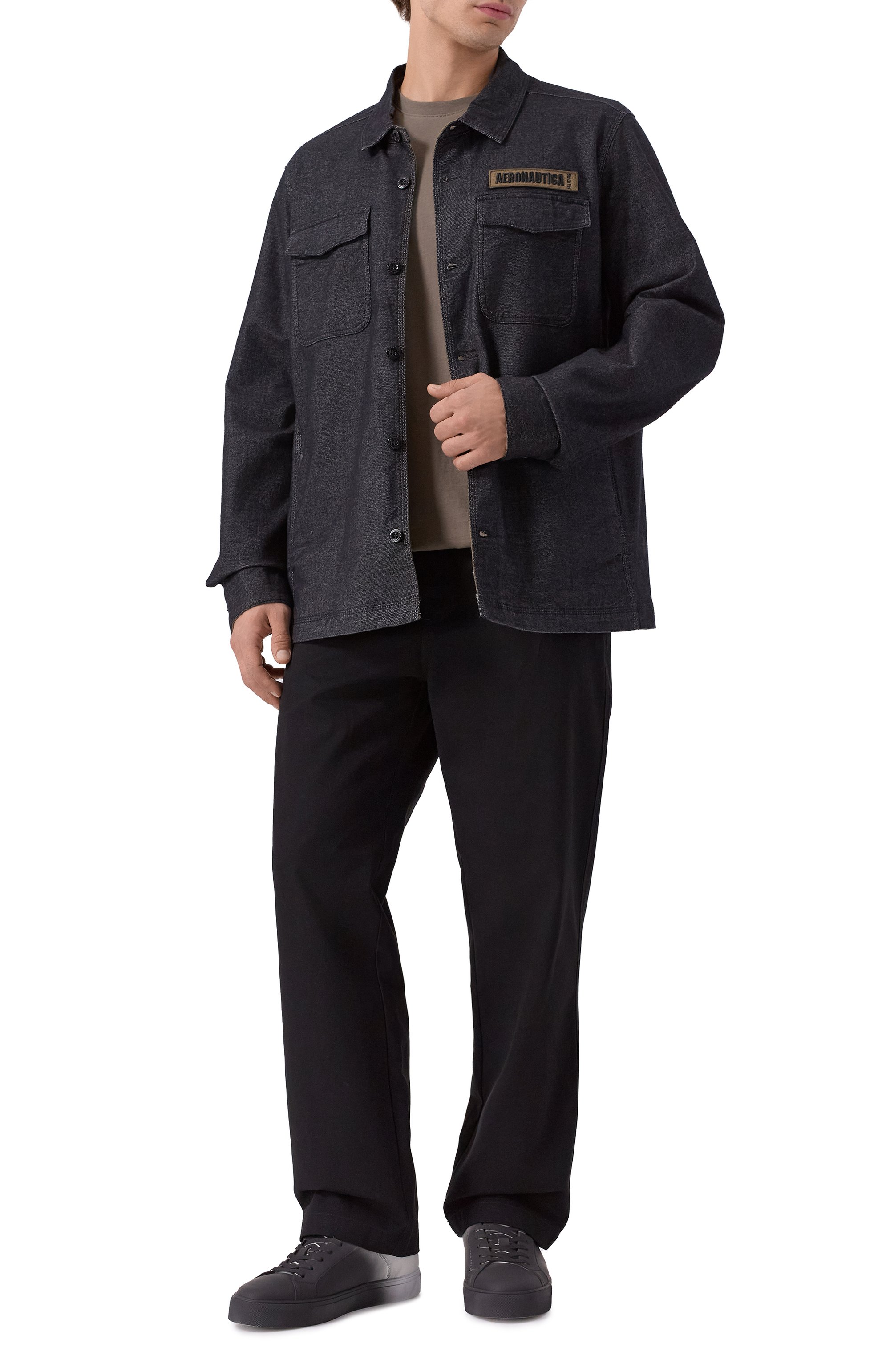 Джинсовая рубашка AERONAUTICA MILITARE, арт. AC0037UCT04232, фото 2