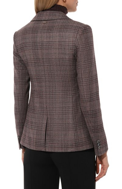 Жакет из шерсти и шелка AGNONA, арт. TX0805E/Q1039E, фото 4