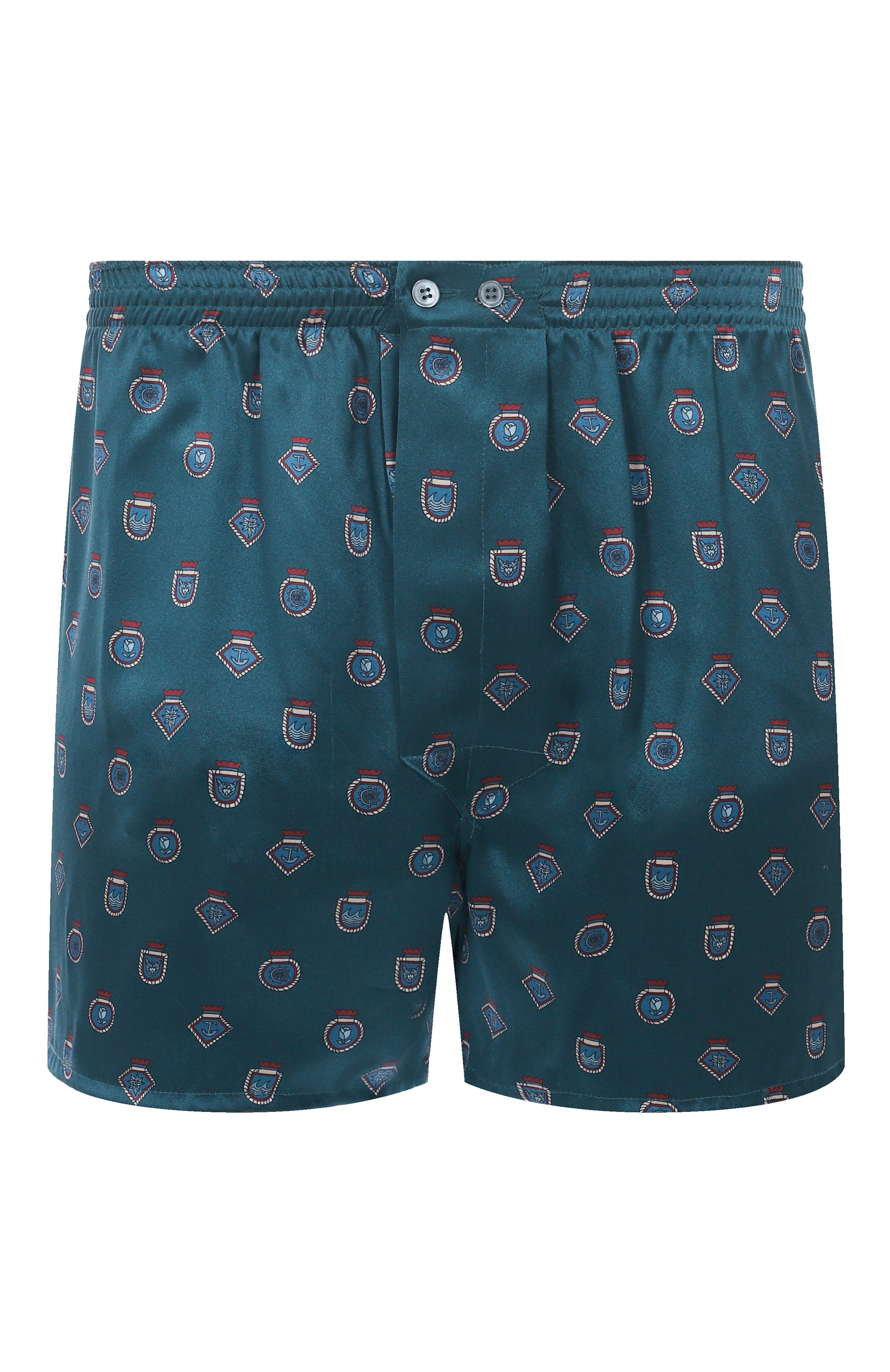 Шелковые боксеры DEREK ROSE, арт. 6030-BRIN117, фото 1