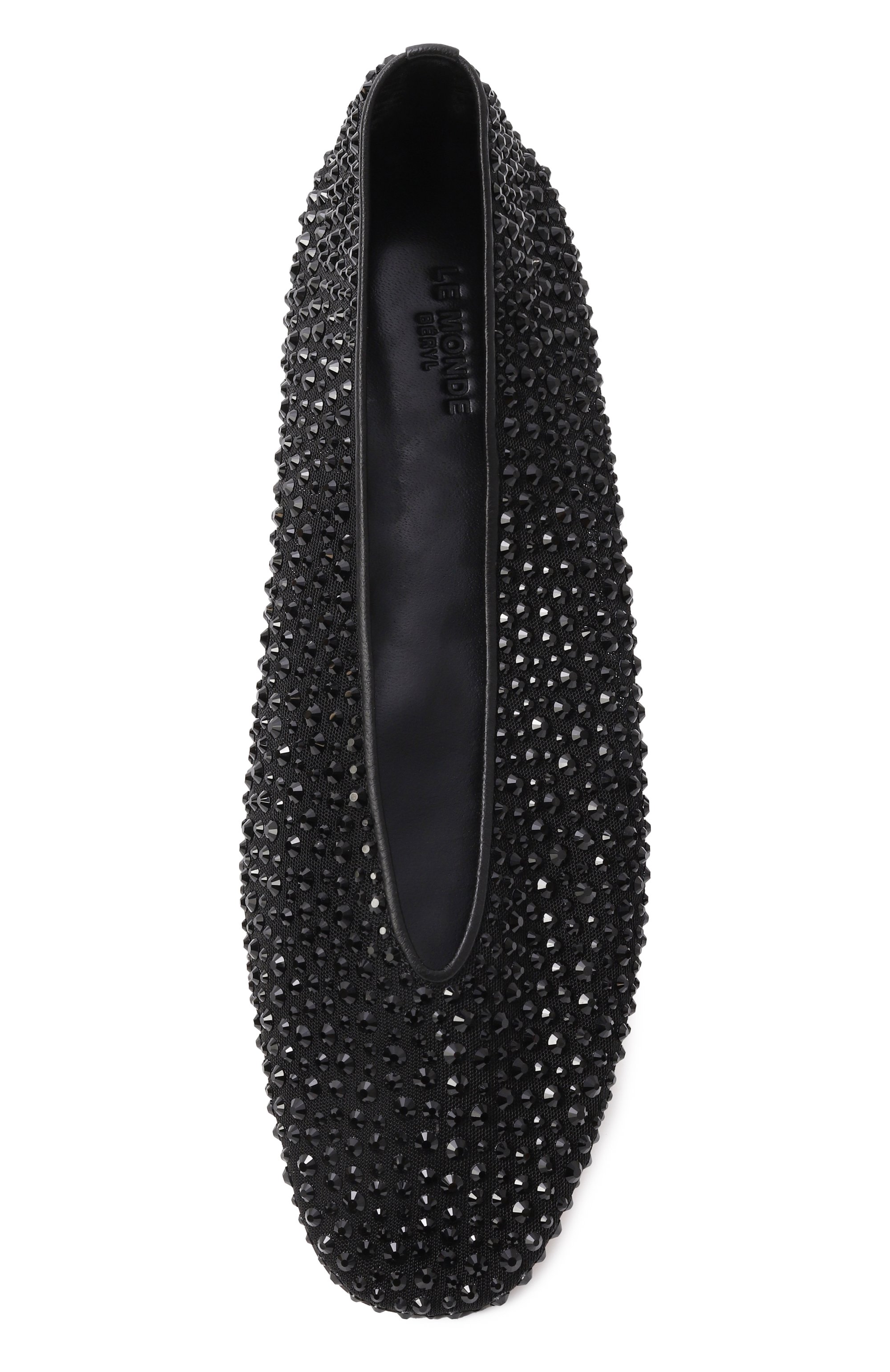 Текстильные балетки luna LE MONDE BERYL, арт. LUN-MCR-BLA, фото 6