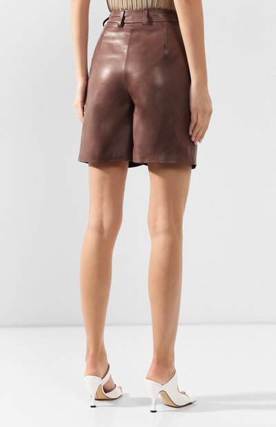 Кожаные шорты MASLOV, арт. SH001, фото 4