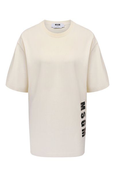 Женская хлопковая футболка MSGM, арт. 3241MDM186 227298