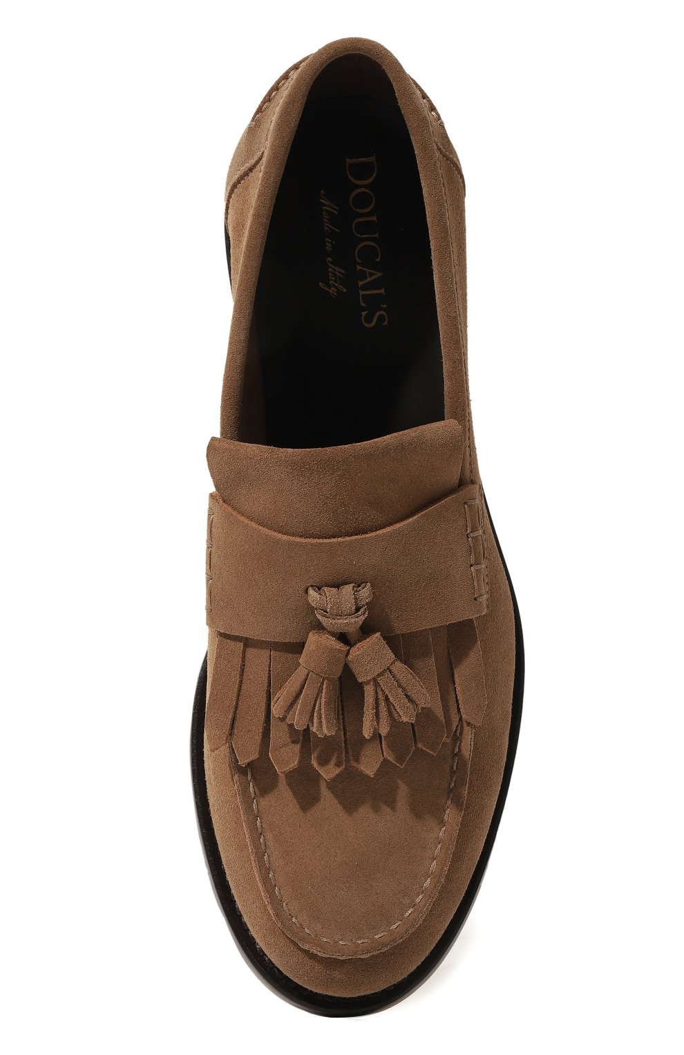Замшевые лоферы DOUCAL'S, арт. DU3286GRANUY106T, фото 6