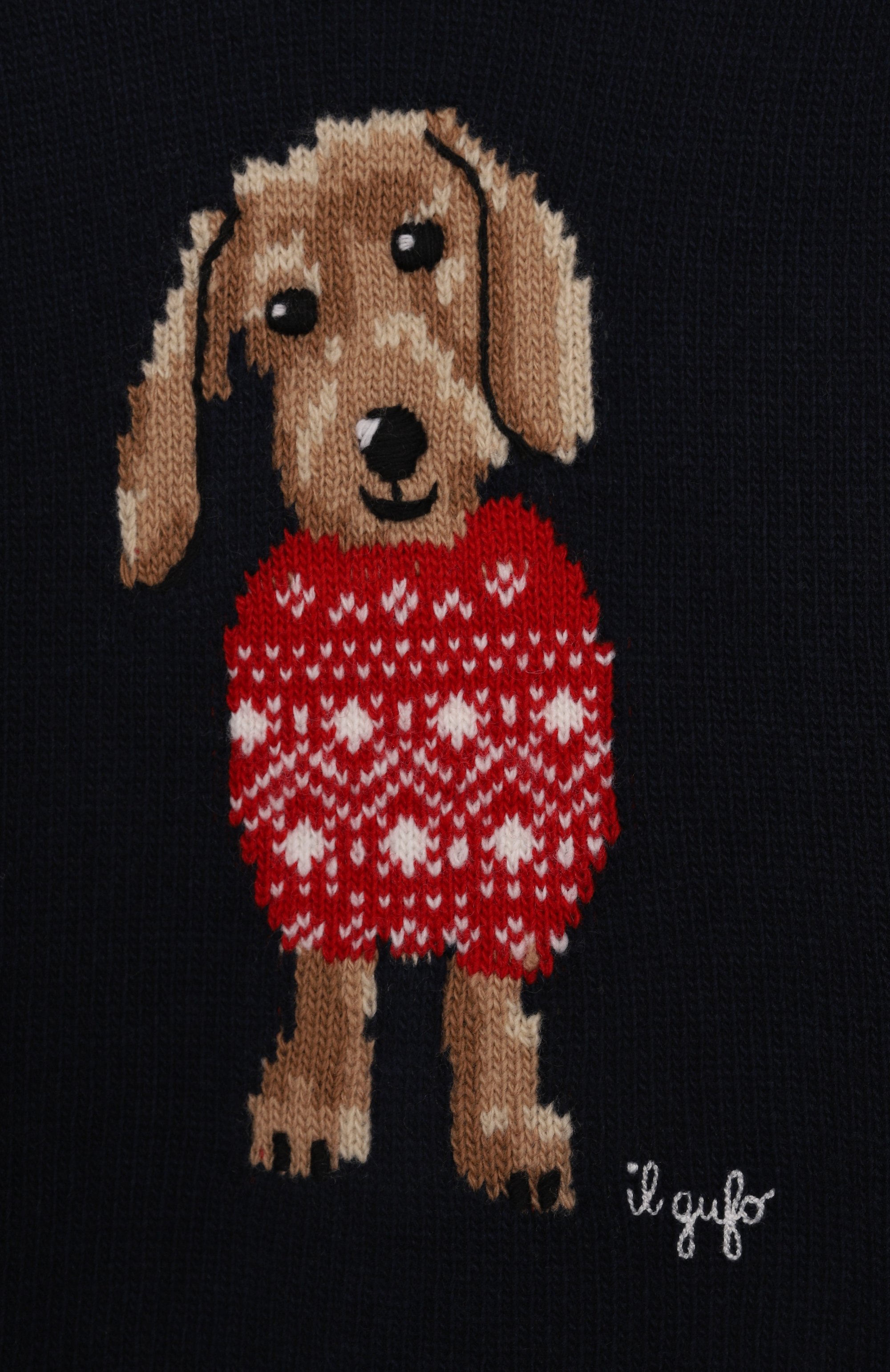 Шерстяной свитер IL GUFO, арт. A25GMA0008EM220/2-4, фото 3