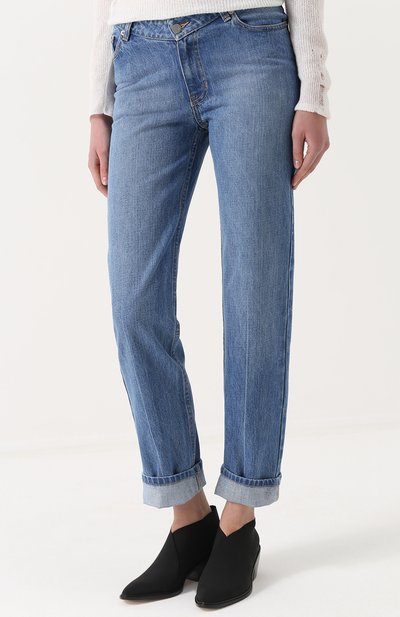 Джинсы прямого кроя с потертостями OPENING CEREMONY, арт. S27AAY13021, фото 3