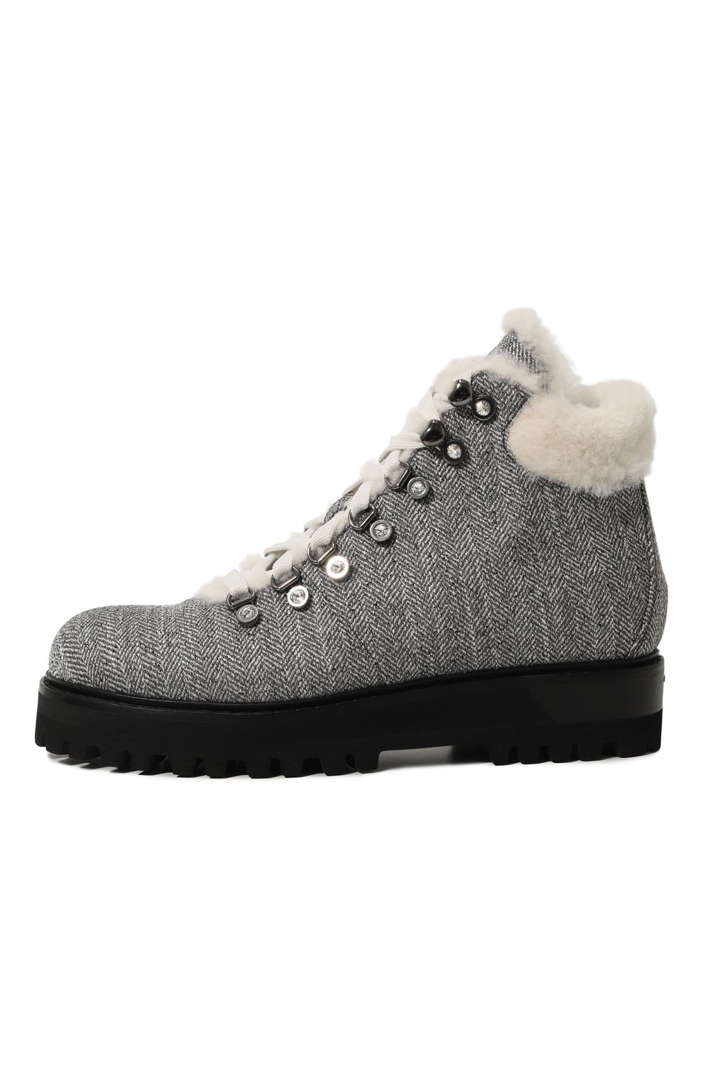 Текстильные ботинки st. moritz LE SILLA, арт. 7525P040M1PPCHE, фото 4