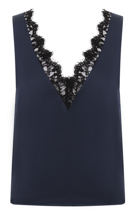 Топ из вискозы Officine Generale W25WT0P056 Синий W25WT0P056