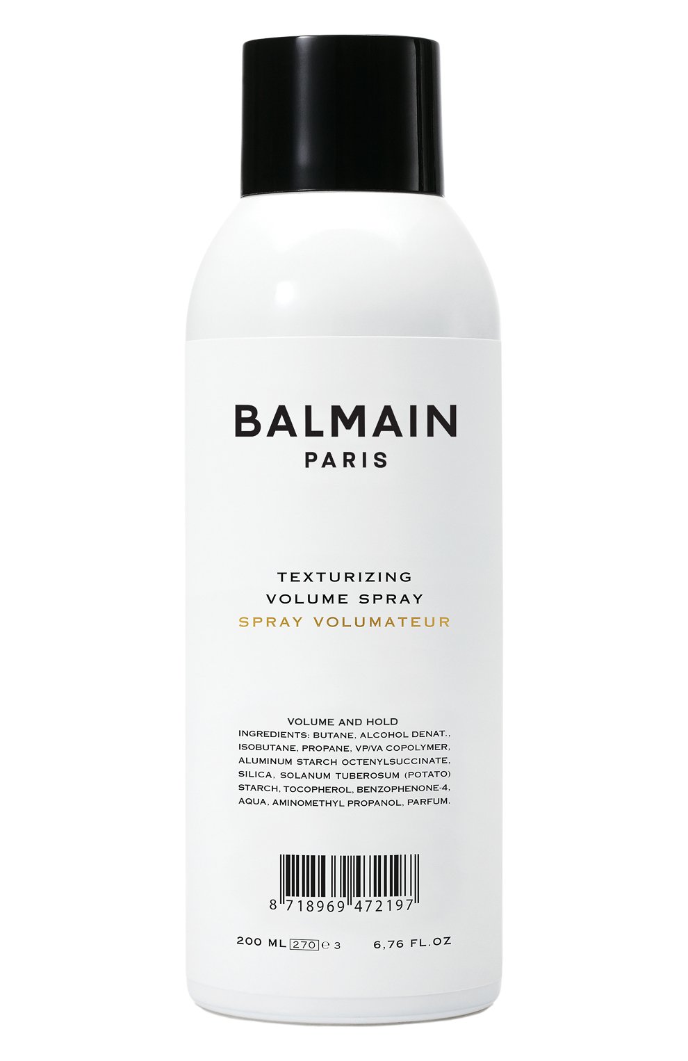 Спрей для придания волосам текстуры и объёма (200ml) BALMAIN HAIR COUTURE бесцветного цвета по цене 7590 руб., арт. 8718969472197, фото 1 Спрей для придания волосам текстуры и объёма (200ml) BALMAIN HAIR COUTURE, арт. 8718969472197, фото 1