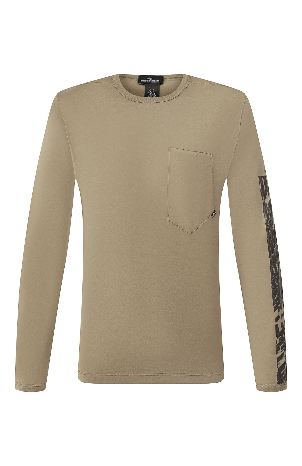 Хлопковый лонгслив STONE ISLAND SHADOW PROJECT хаки цвета по цене 16200 руб., арт. 711920214, фото 1 Хлопковый лонгслив STONE ISLAND SHADOW PROJECT, арт. 711920214, фото 1