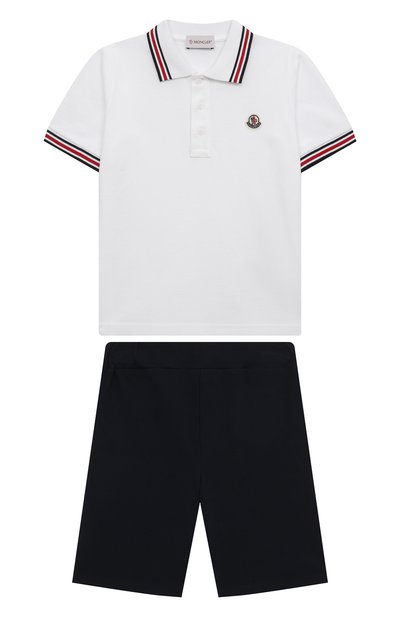 Комплект из поло и шорт MONCLER, арт. H1-954-8M000-23-8496W/12-14A, фото 1