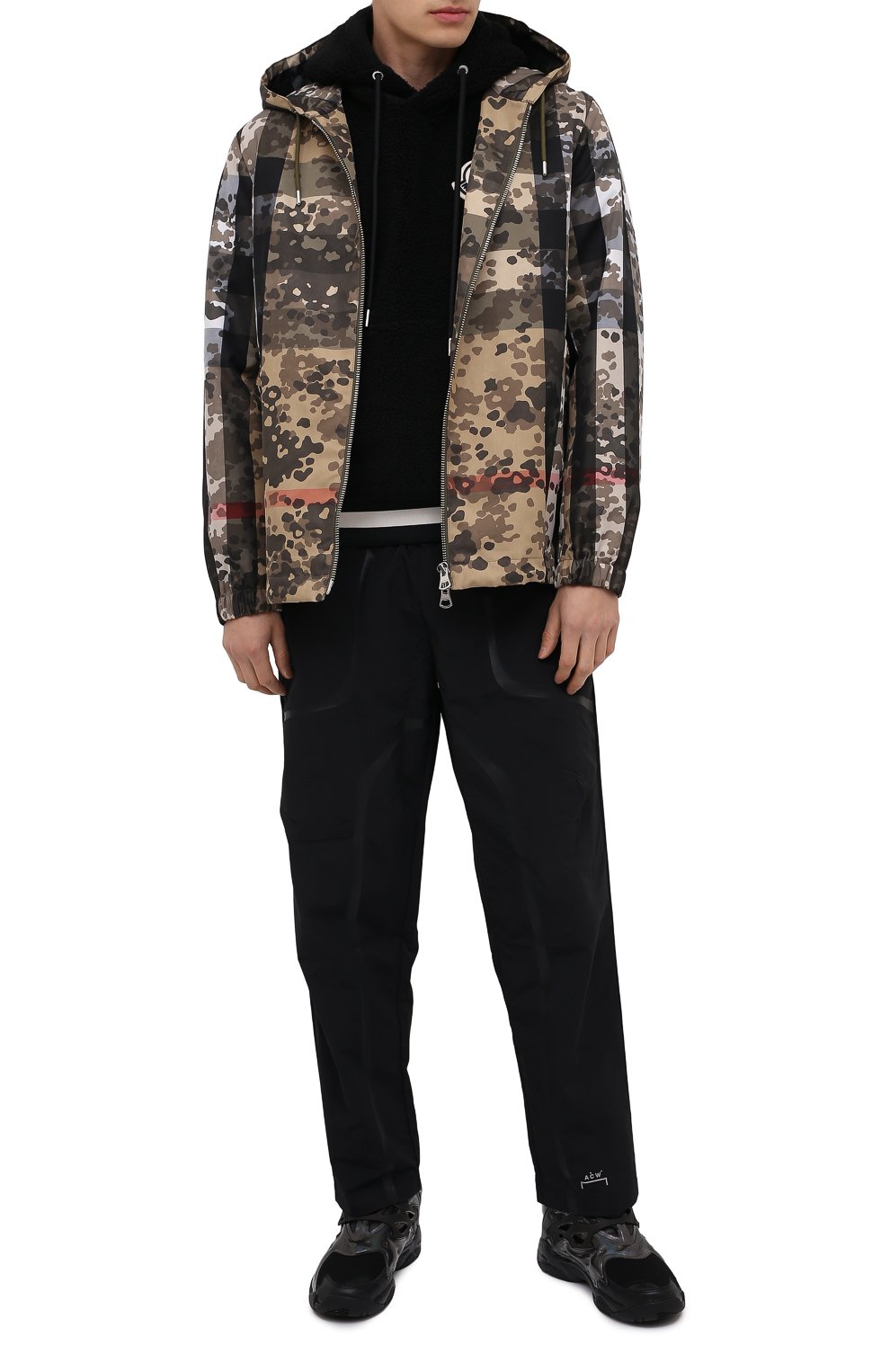 Кроссовки reebok x juun.j. pump court REEBOK черного цвета по цене 19850 руб., арт. FZ3890, фото 2 Кроссовки reebok x juun.j. pump court REEBOK, арт. FZ3890, фото 2