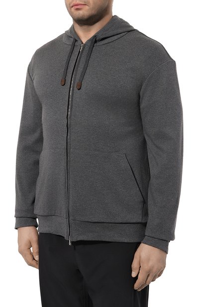 Хлопковая толстовка MARCO PESCAROLO, арт. MIKE/49Y05, фото 3